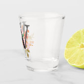 Buchstabe W Schnapsglas (Rechts)