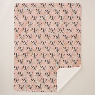 Buchstabe W Sherpadecke