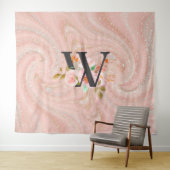 Buchstabe W Wandteppich (Beispiel (Horizontal))