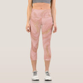 Buchstabe X Capri Leggings (Vorderseite)
