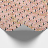 Buchstabe X Geschenkpapier (Ecke)