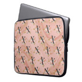 Buchstabe X Laptopschutzhülle (Vorderseite Links)