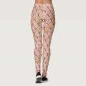 Buchstabe X Leggings (Rückseite)