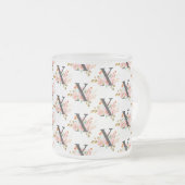 Buchstabe X Mattglastasse (VorderseiteRechts)