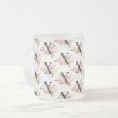 Buchstabe X Mattglastasse (Vorderseite Links)