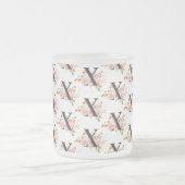 Buchstabe X Mattglastasse (Mittel)