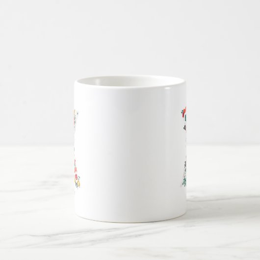 Buchstabe X | Monogramm-I-Tasse für den Blasenbrie Kaffeetasse (Mittel)