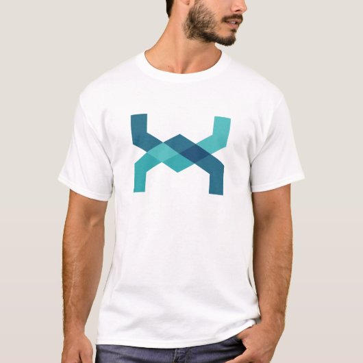Buchstabe X Monogramm T-Shirt (Vorderseite)