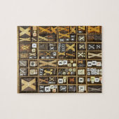 Buchstabe X Puzzle (Horizontal)