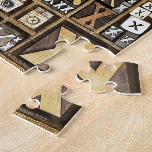 Buchstabe X Puzzle (Seite)