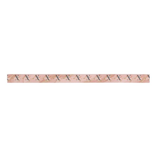 Buchstabe X Ripsband (Vorderseite)