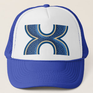 Buchstabe X Truckerkappe