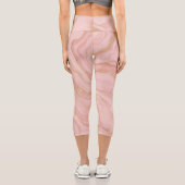 Buchstabe Y Capri Leggings (Rückseite)