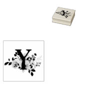 Buchstabe Y Gummistempel (Stempel)
