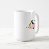 Buchstabe Y Kaffeetasse (VorderseiteRechts)
