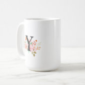 Buchstabe Y Kaffeetasse (Vorderseite Links)