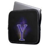 Buchstabe Y Laptopschutzhülle (Vorderseite Links)
