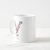 Buchstabe Y | Monogramm-I-Tasse für den Blasenbrie Kaffeetasse (Vorderseite Links)