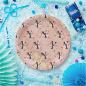 Buchstabe Y Pappteller (Party)