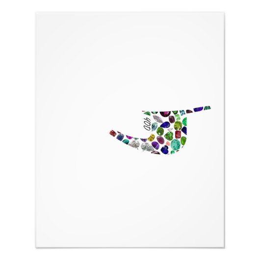 Buchstabe 'YOD' Fotodruck (Vorne)