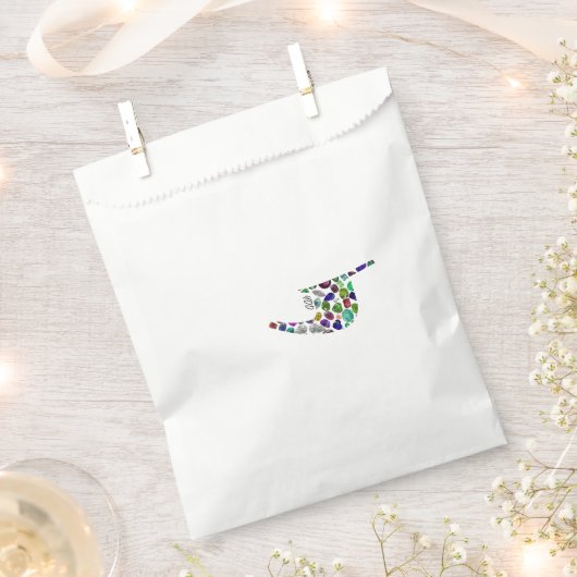 Buchstabe 'YOD' Geschenktütchen (Ausgeschnitten)