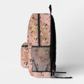 Buchstabe Z Bedruckter Rucksack (Rechts)