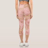 Buchstabe Z Capri Leggings (Rückseite)