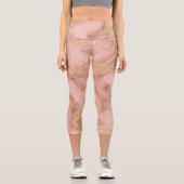 Buchstabe Z Capri Leggings (Vorderseite)