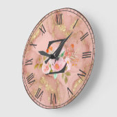 Buchstabe Z Große Wanduhr (Winkel)