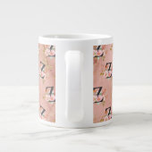 Buchstabe Z Jumbo-Tasse (Rückseite)
