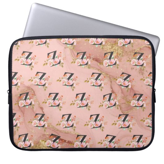 Buchstabe Z Laptopschutzhülle (Vorderseite)
