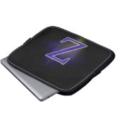 Buchstabe Z Laptopschutzhülle (Vorne Knopf)