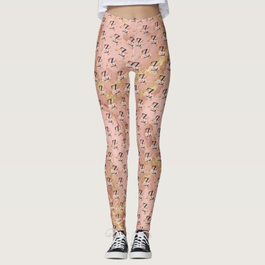 Buchstabe Z Leggings (Vorderseite)
