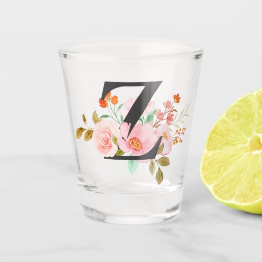 Buchstabe Z Schnapsglas (Vorderseite)