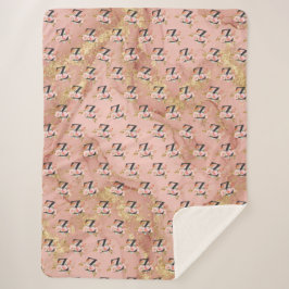 Buchstabe Z Sherpadecke