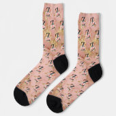 Buchstabe Z Socken (Linkes Detail)