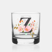 Buchstabe Z Whiskyglas (Rückseite)