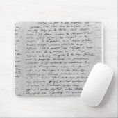 Buchstabe zu Richard Wagner am 17. Februar 1860 Mousepad (Mit Mouse)