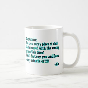 Buchstabe zum Krebs Kaffeetasse