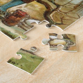 Buchstabe zum Osterhasen-Puzzlespiel Puzzle (Seite)