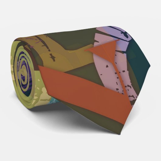 Buchstaben 03 Krawatte Textdesign Typografie (Gerollt)