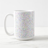 Buchstaben 15oz Tasse (Links)