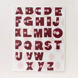 Buchstaben A bis Z Puzzle