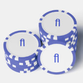 Buchstaben A Pokerchips (Stapel)