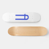 Buchstaben A Skateboard (Horizontal)
