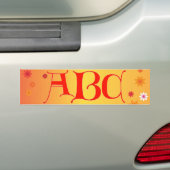 Buchstaben ABC Autoaufkleber (Auf Auto)