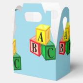 Buchstaben abc geschenkschachtel (Geöffnet)