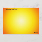 Buchstaben ABC Postkarte (Rückseite)