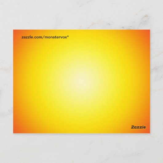 Buchstaben ABC Postkarte (Rückseite)