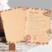 Buchstaben an den Weihnachtsmann